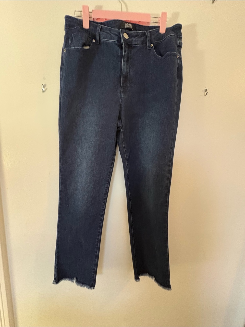 🍁Dark Blue Women's High-Rise Straight Jeans New without 🏷️